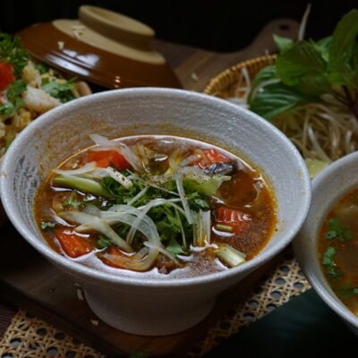 4. Beef Stew with Rice Noodles Or Vietnamese Baguette