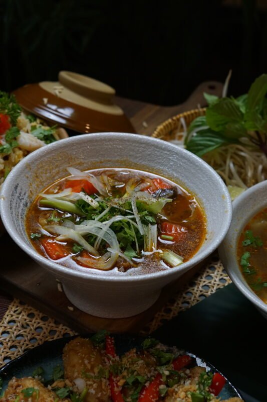 26. Beef Stew with Rice Noodles/ Vietnamese Baguette/Rice