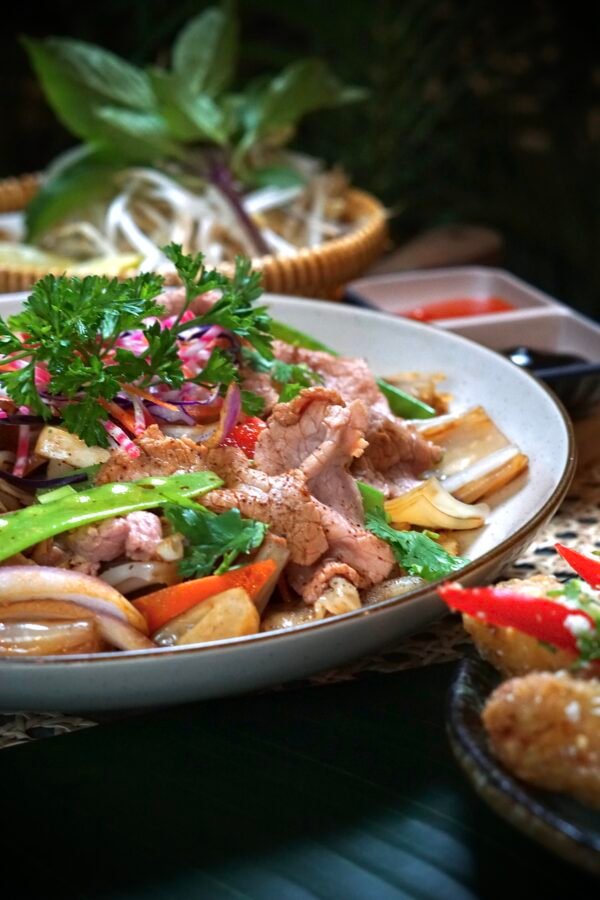 5. Beef Crystal Noodle Stir Fry