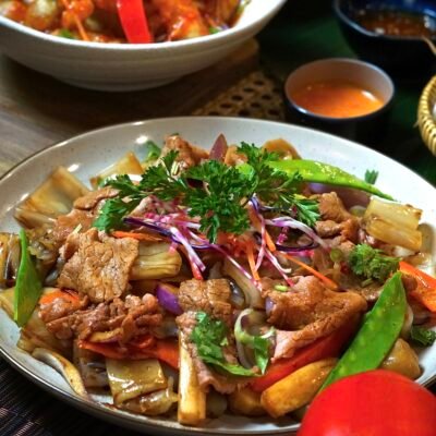 Alternative view of 5. Beef Crystal Noodle Stir Fry