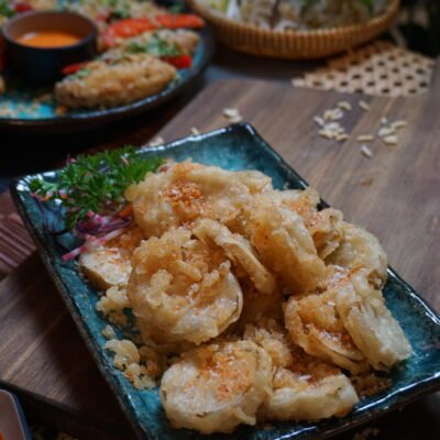 18. Crispy Fried King Oyster Mushroom