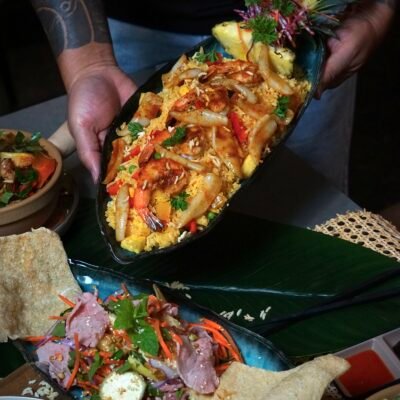 23. Seafood Pineapple Fried Rice