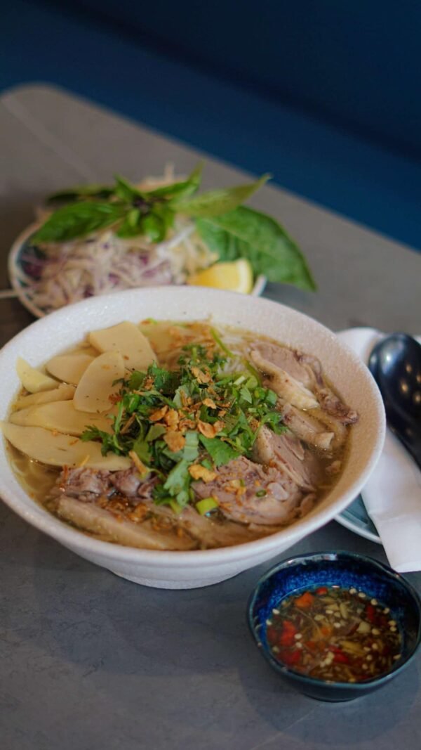3. Duck Noodle Soup With Bamboo Shoots (bun mang vit)