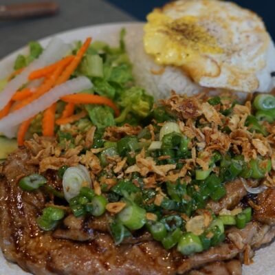 Lemongrass Pork On Rice