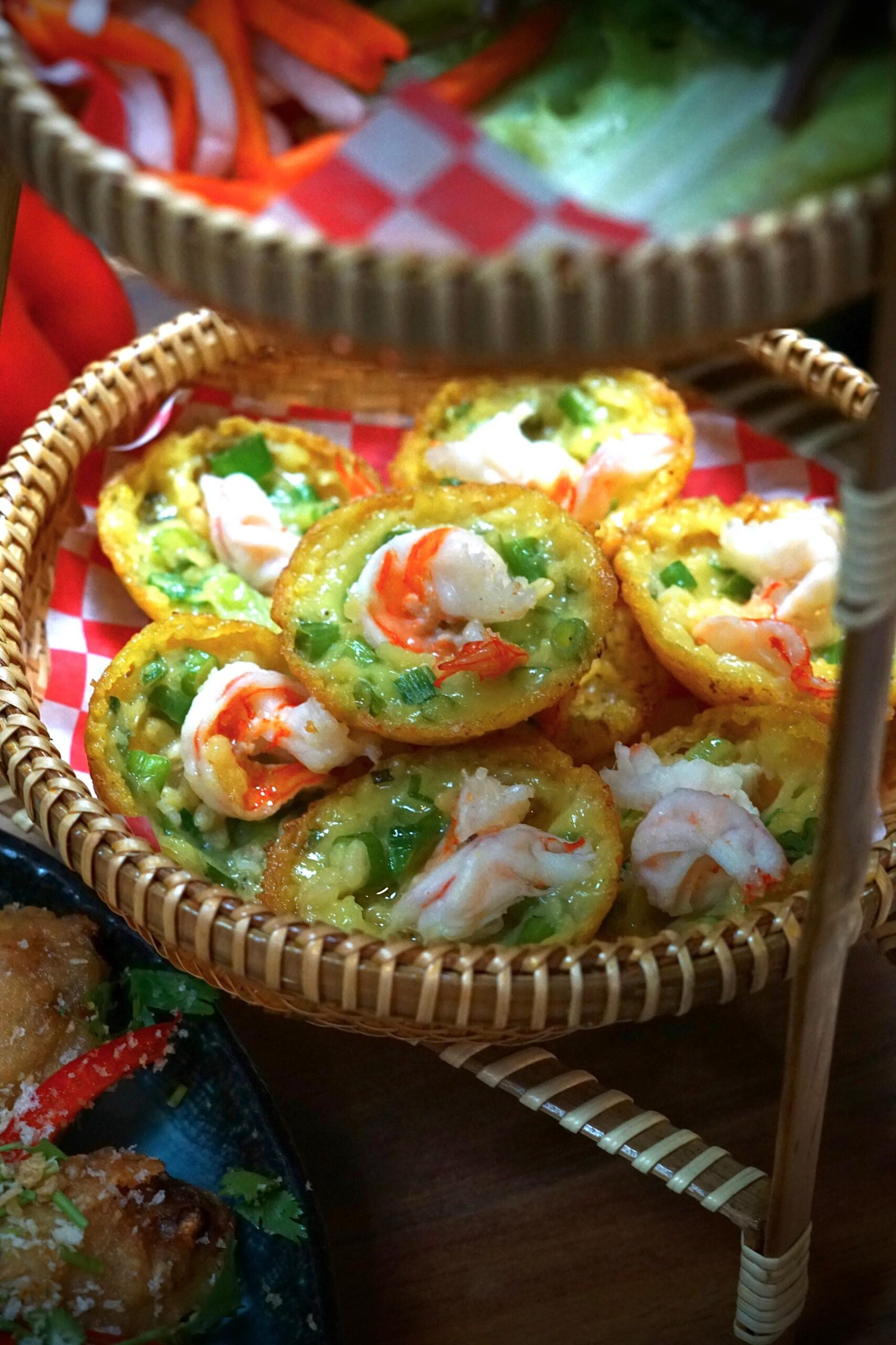 19. Savory Mini Pancakes/ Banh Khot