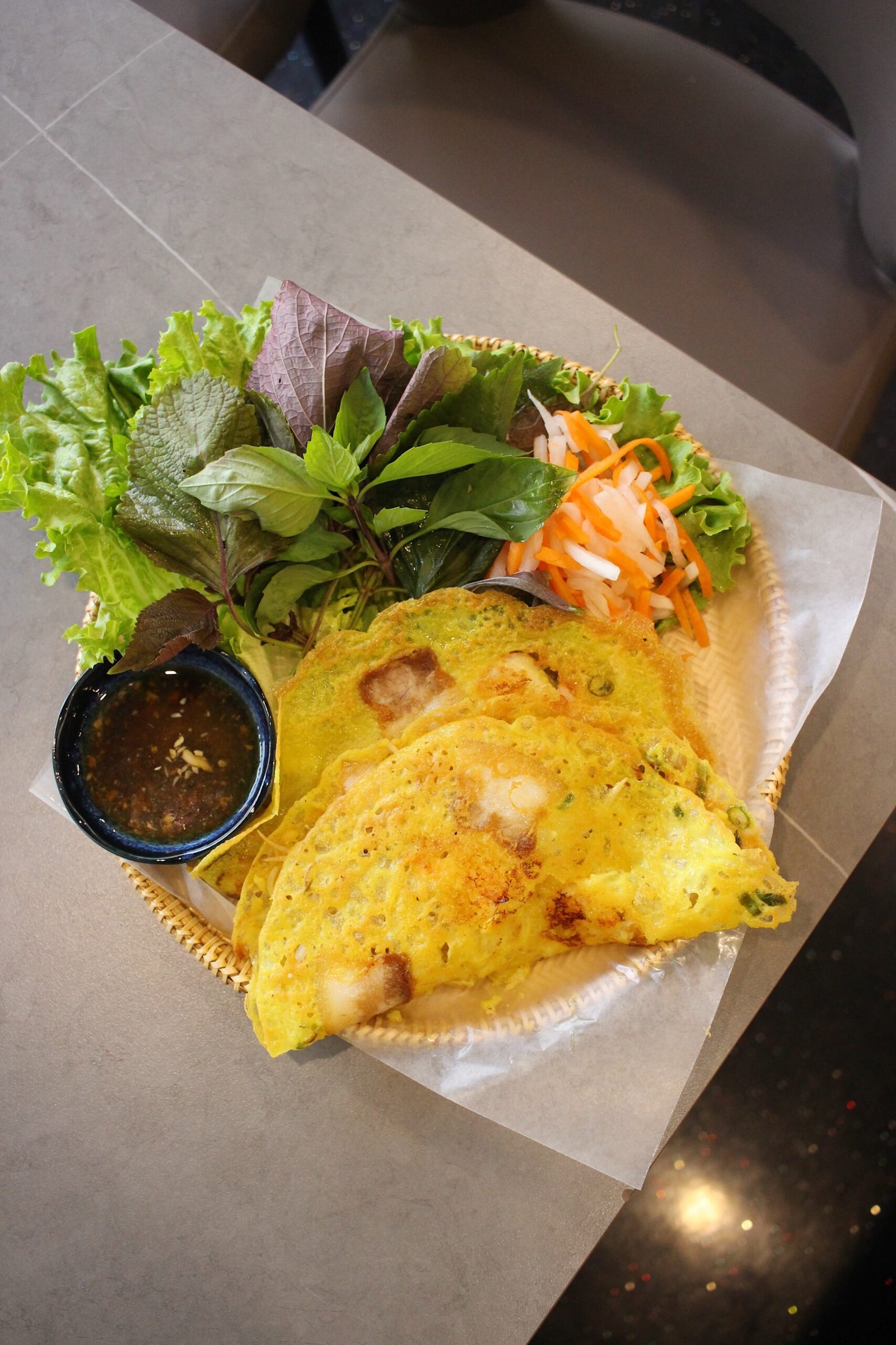 20. Crispy Vietnamese Crepes/ Bánh xèo