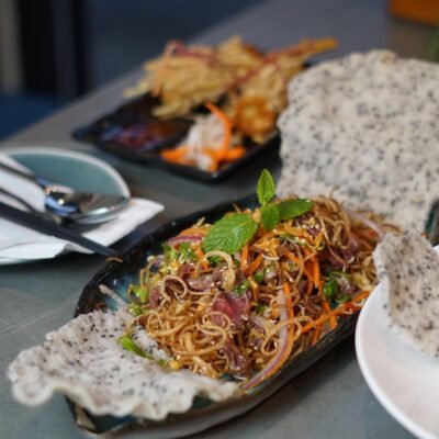 3. Banana Blossom Beef Salad