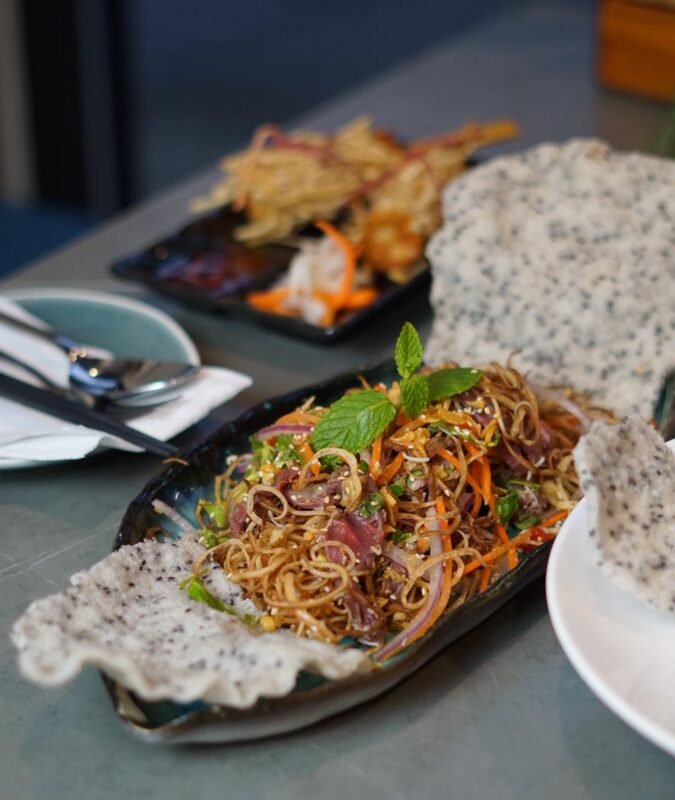 3. Banana Blossom Beef Salad